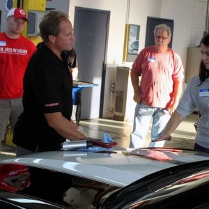 Dennis Gage and Mike Phillips at Evansville GTG