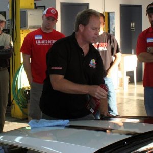 Dennis Gage and Mike Phillips at Evansville GTG