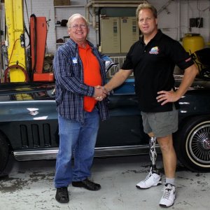 Dennis Gage and Mike Phillips at Evansville GTG