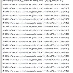 BB Code for inserted images