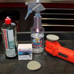 How to remove wetsanding scratches by hand Mike Phillips