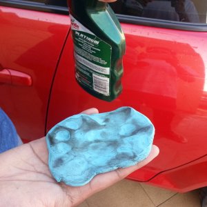 condition of clay after claying the roof