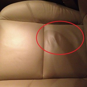 Wrinkled Seat - Top