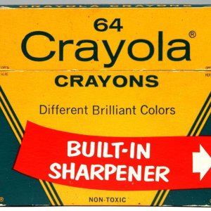 64 box of crayola