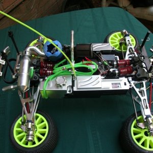 All aluminum TRAXXAS Revo Show Truck