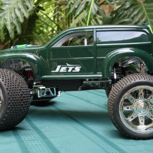 All aluminum TRAXXAS Revo Show Truck