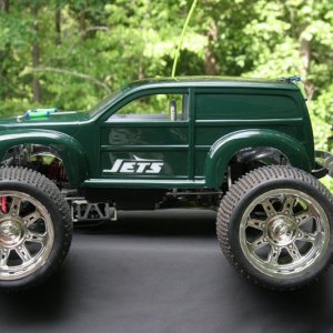 All aluminum TRAXXAS Revo Show Truck