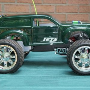 All aluminum TRAXXAS Revo Show Truck