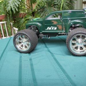 All aluminum TRAXXAS Revo Show Truck