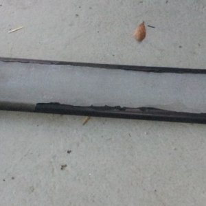 B4 sanding, after sanding - B4 paint