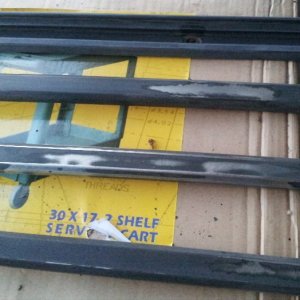 B4 sanding, after sanding - B4 paint