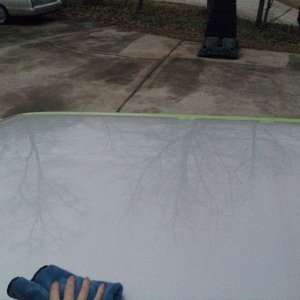 Roof Rack After Megs 205 and Megs Ultimate Polish