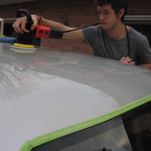 Roof Rack After Megs 205 and Megs Ultimate Polish