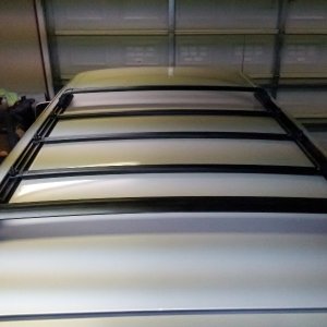 Installed Finished Product - roof rack