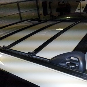 Installed Finished Product - roof rack