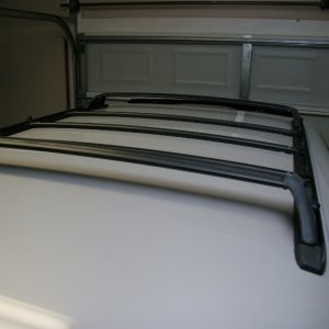 Installed Finished Product - roof rack