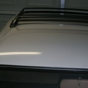 Installed Finished Product - roof rack