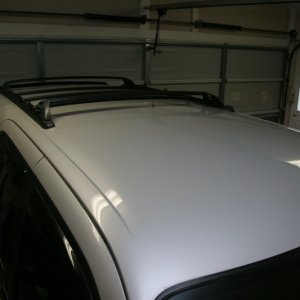 Installed Finished Product - roof rack
