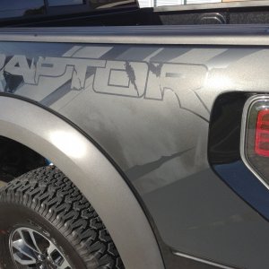 2013 Raptor Vinyl decal