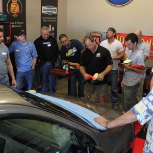 How to clean a microfiber buffing pad
