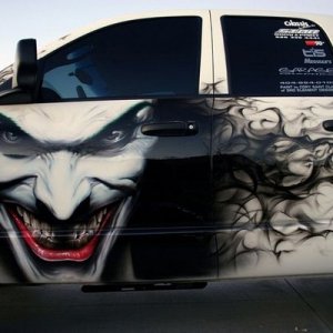 Joker Truck Detailed by Mike Phillips