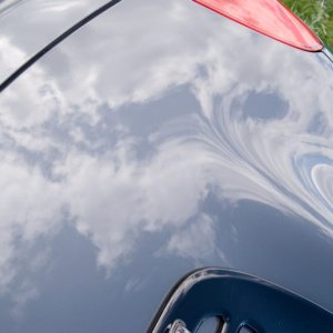 Cloud reflections on my new shine
