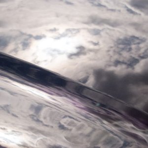 Cloud reflections on my new shine