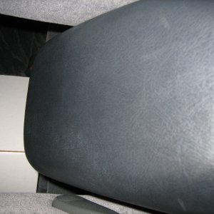 Center Console Lid before cleaning