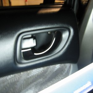 Doorhandle with wet Interior Guard