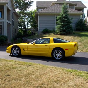 2003 Millennium Yellow Chevrolet Corvette Z51