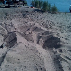 Sand Pit on the Colorado
