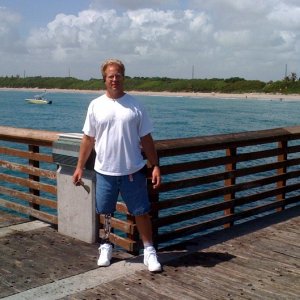 At the beach