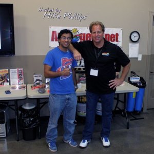 Roshan and Mike Phillips at Autogeek