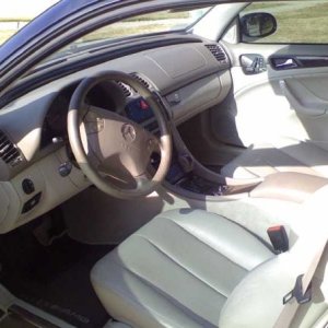 2002 CLK430 interior