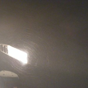 Front fender before polish