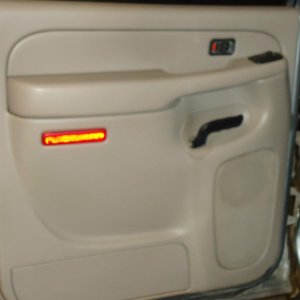 Interior on work truck