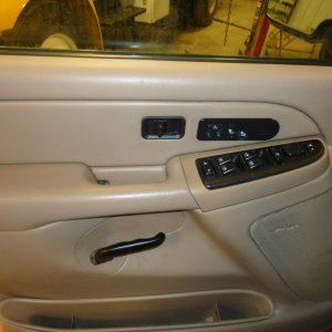 Interior on work truck