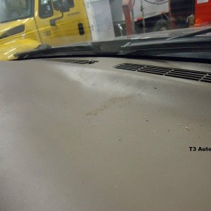 Interior on work truck