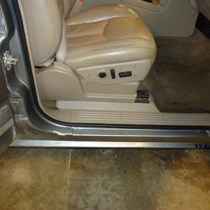 Interior on work truck