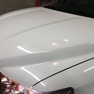 Tundra Super White Hood Side View