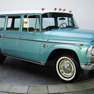 1968 Travelall Gas Stain