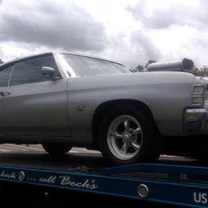 1971 Chevelle wetsand cut and buff at Autogeek