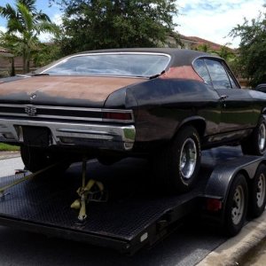 Paul's 1969 Chevelle with a 396 Big Block Chevy