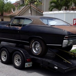 Paul's 1969 Chevelle with a 396 Big Block Chevy