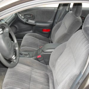 Katzkins Full Leather Seats Before and After
