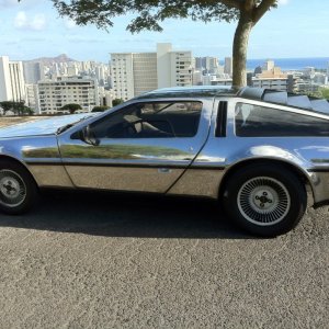 Mirror Finish Delorian