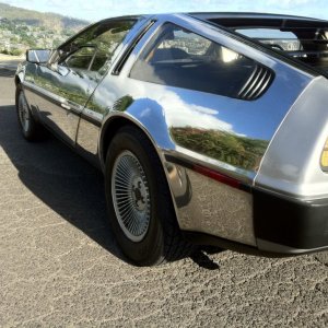 Mirror Finish Delorian