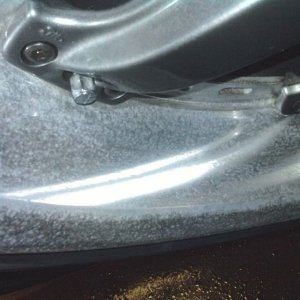 Anodized Wheels ruined destroyed by Acid Wheel Cleaner