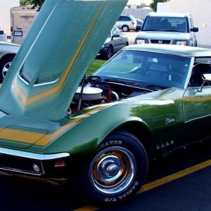 1969 Corvette Single Stage Paint Restored Mike Phillips