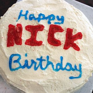 Happy Birthday Nick Cake